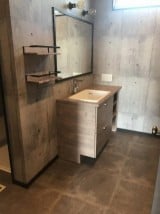 こだわりの洗面台