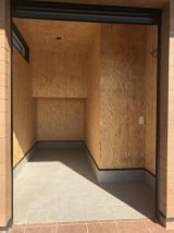 壁にオーエスビーを使った収納